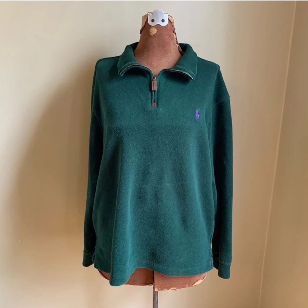 Polo Ralph Lauren Purple Label 1/4 Zip Sweater